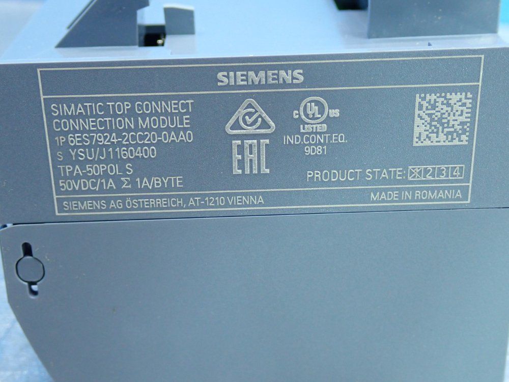 Siemens Simatic S7-1500 Connection Module - 6es7924-2cc20-0aa0