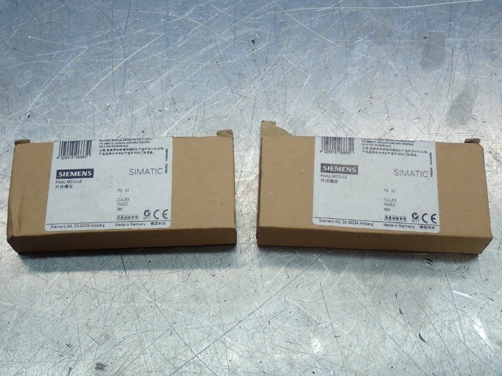 Siemens Et200s Termination Module, 2pcs - 6es7193-4ja00-0aa0