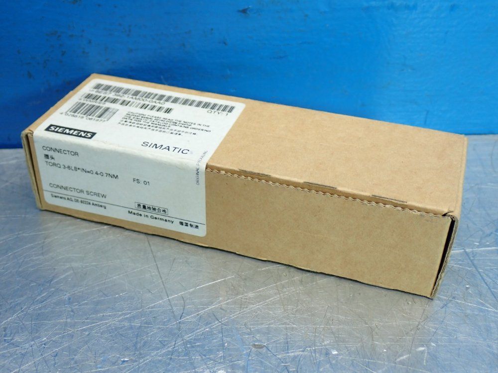 Siemens 40 Pole Simatic S7-300 40-pole Front Connector - 6es7392-1am00-0aa0