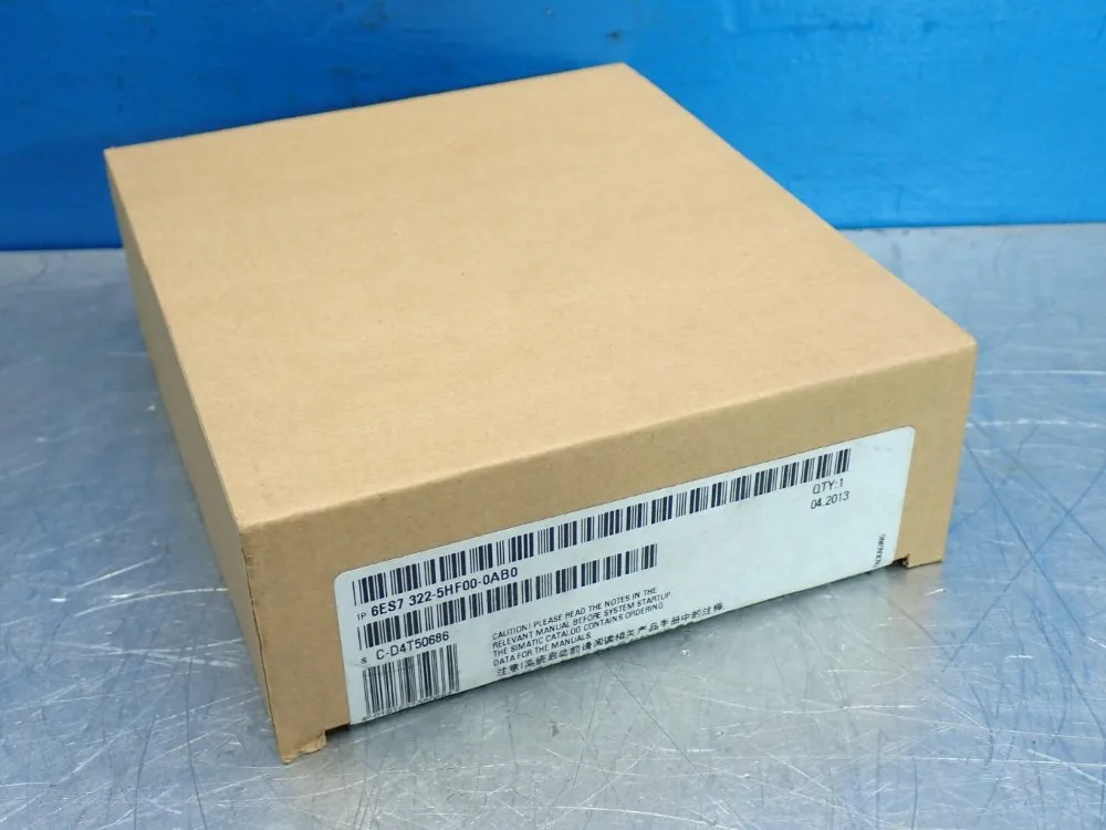 Siemens Simatic S7-300 Series Relay Output Module Sm322 - 6es7322-5hf00-0ab0