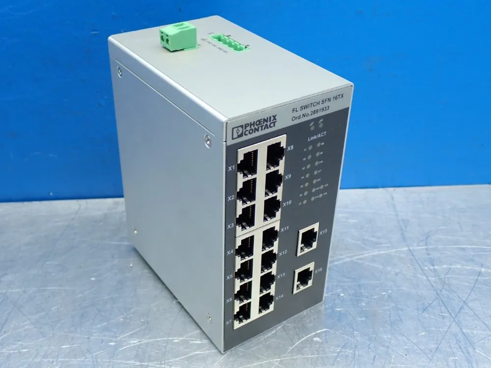 Phoenix Contact Fl Switch Sfn 16tx Industrial Ethernet Switch - 2891933