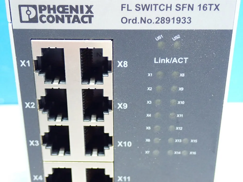 Phoenix Contact Fl Switch Sfn 16tx Industrial Ethernet Switch - 2891933
