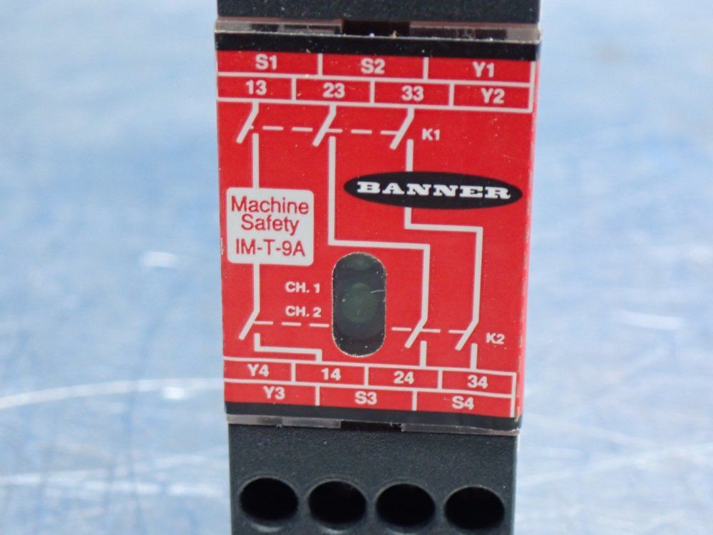 Banner Im-t Series Interface Safety Relay - Im-t-9a