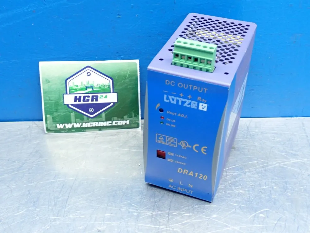 Lutze Dra120-series Power Supply - Dra120-24fpb