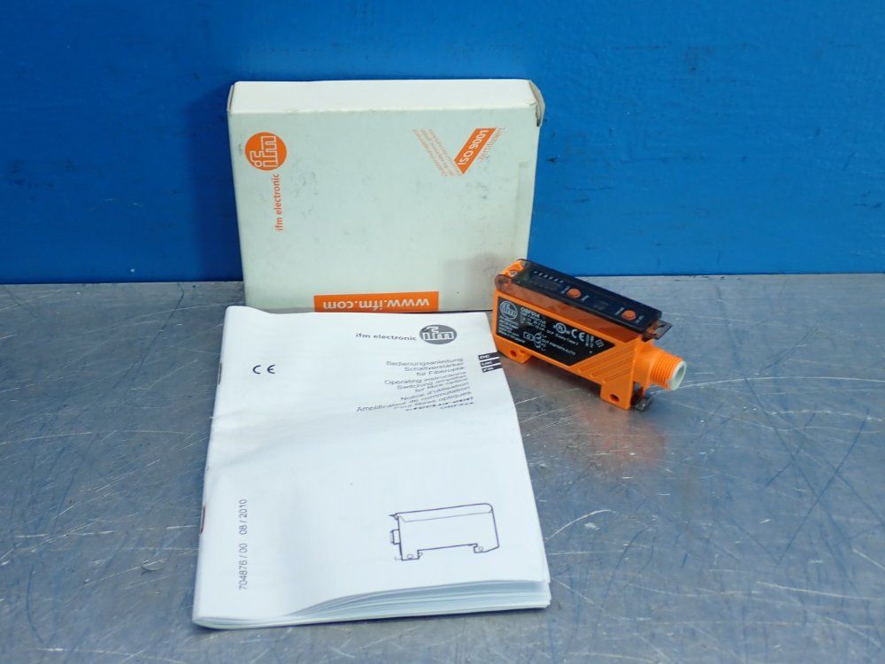 Ifm Fiber Optic Amplifier - Obf504