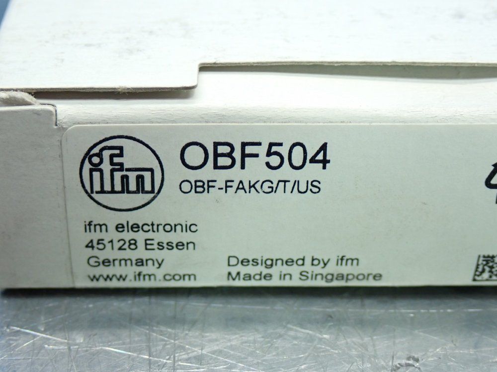 Ifm Fiber Optic Amplifier - Obf504