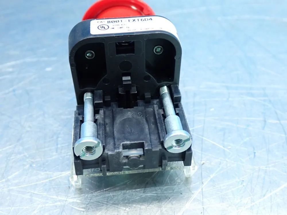 Allen Bradley 30mm E-stop Two-position Button - 800t-fxt6d4