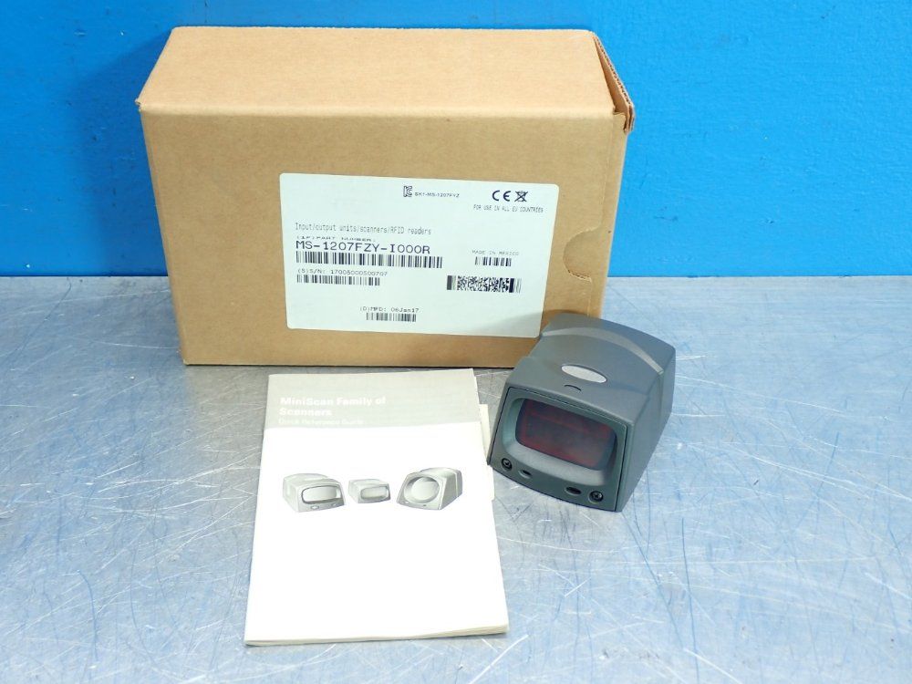 Symbol Scan Rate: 36scan/s Ms1207-series Fixed Barcode Scanner - Ms-1207fzy-i000r