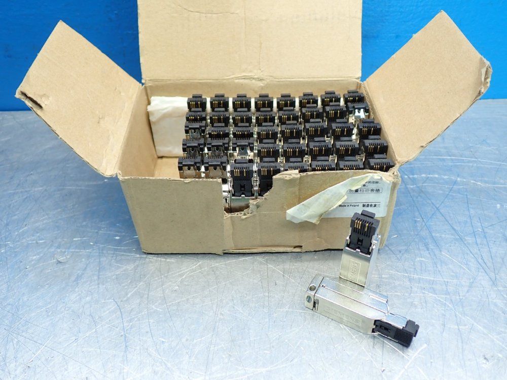 Siemens 10/100mbit/s 6gk-series Ethernet Rj45 Connector, 42pcs - 6gk1901-1bb10-2ae0