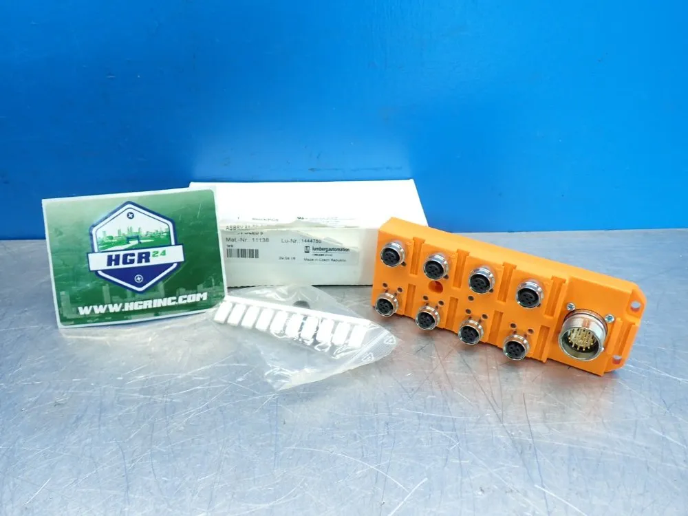 Lumberg Automation 111-series Pluggable Actuator/sensor Distribution Box - 11138