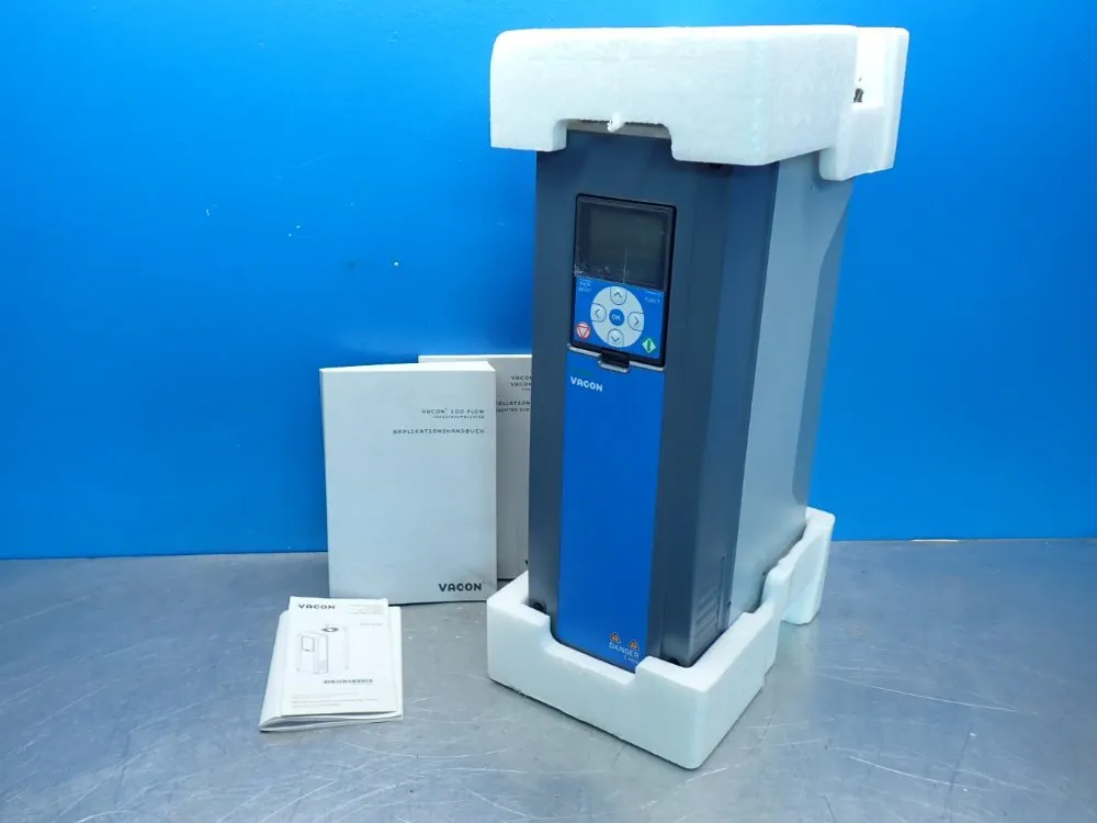 Vacon 100 Flow Frequency Converter - Vacon0100-3l-0016-5-flow+sbf4+ip54+dpap+dlde