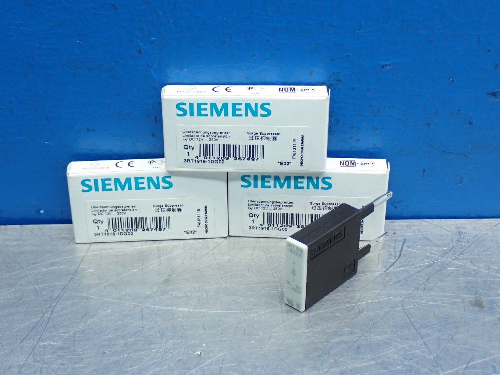Siemens Interference Suppression Diode, 3pcs - 3rt1916-1dg00