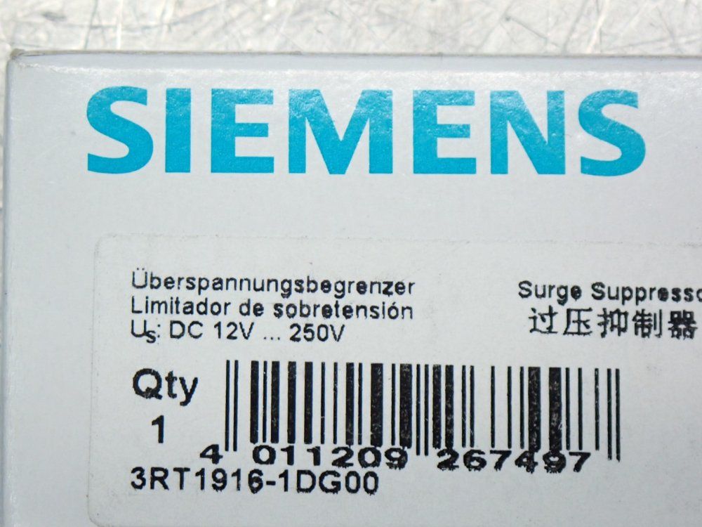 Siemens Interference Suppression Diode, 3pcs - 3rt1916-1dg00