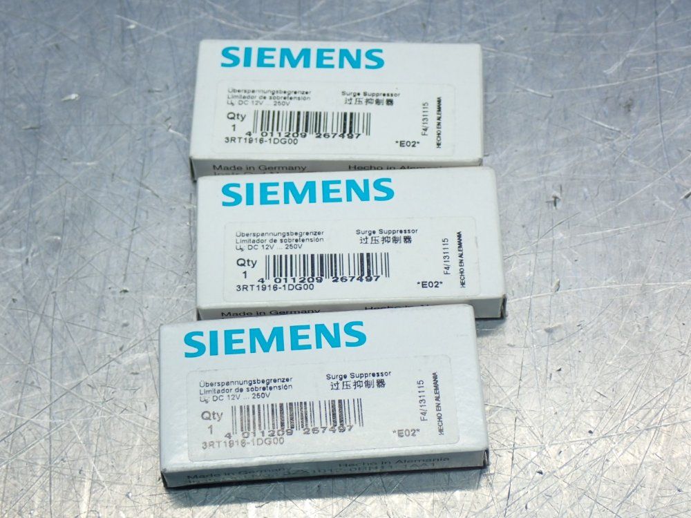 Siemens Interference Suppression Diode, 3pcs - 3rt1916-1dg00