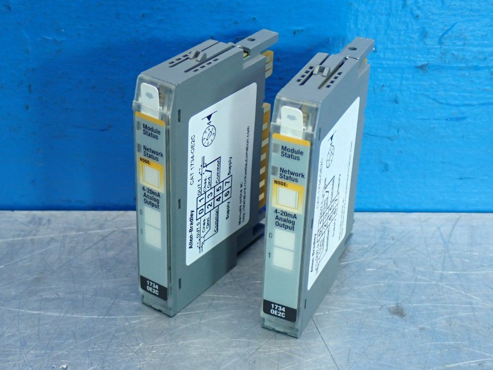 Allen Bradley 2-point Analog Output Module, 2pcs - 1734-oe2c
