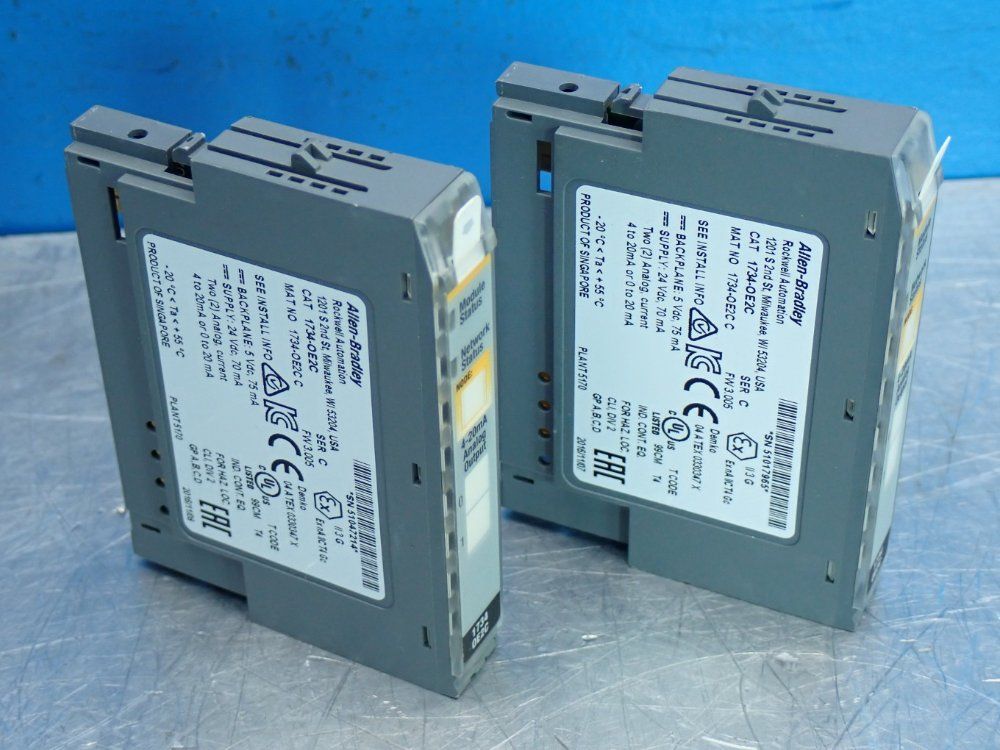 Allen Bradley 2-point Analog Output Module, 2pcs - 1734-oe2c