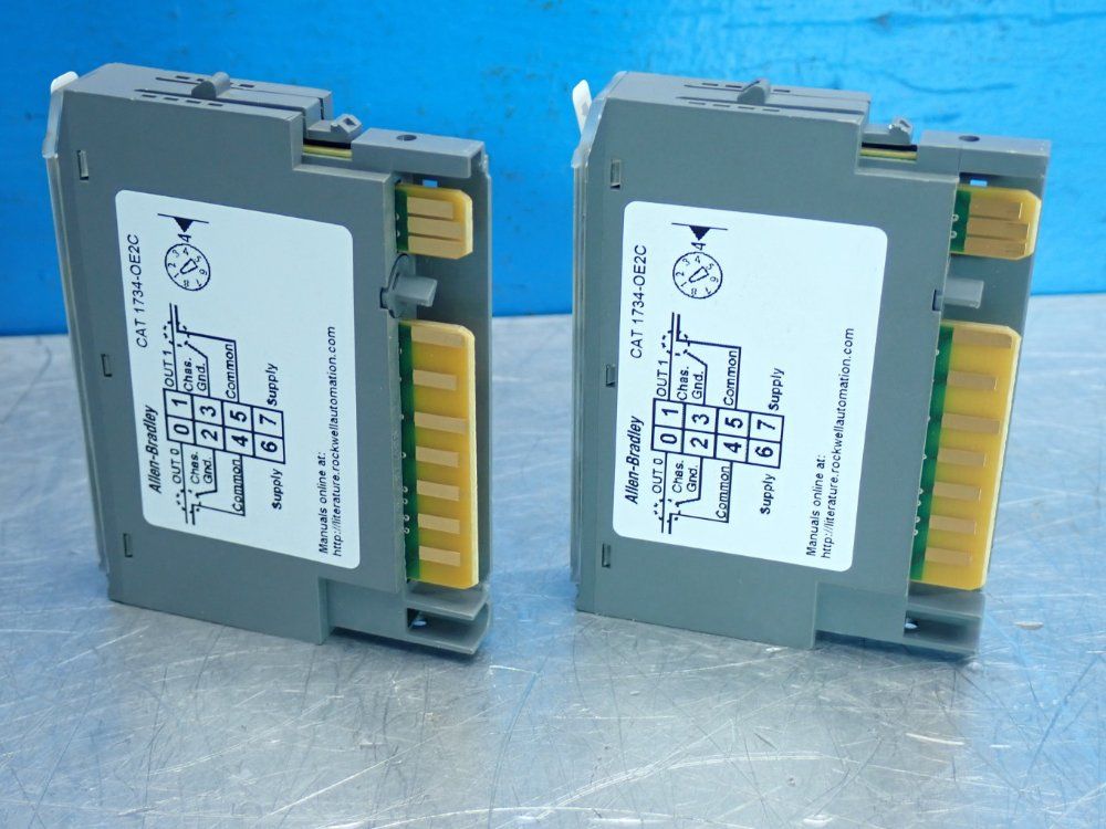 Allen Bradley 2-point Analog Output Module, 2pcs - 1734-oe2c