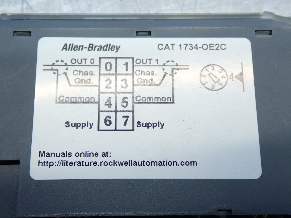 Allen Bradley 2-point Analog Output Module, 2pcs - 1734-oe2c