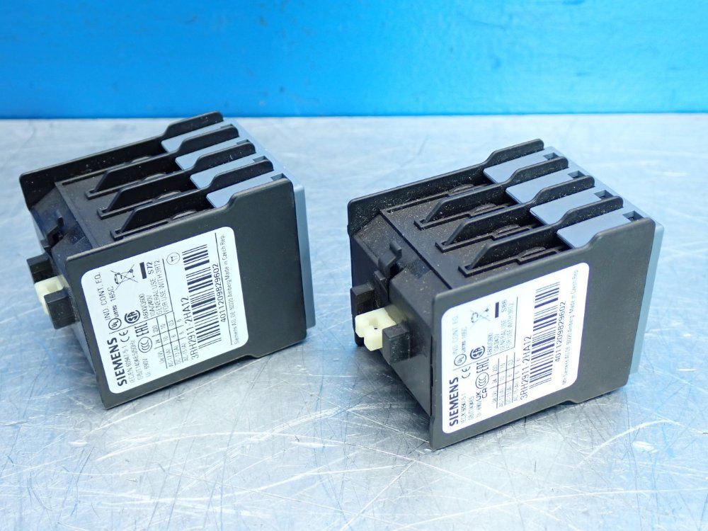 Siemens Auxiliary Contact Block, 2pcs - 3rh2911-2ha12