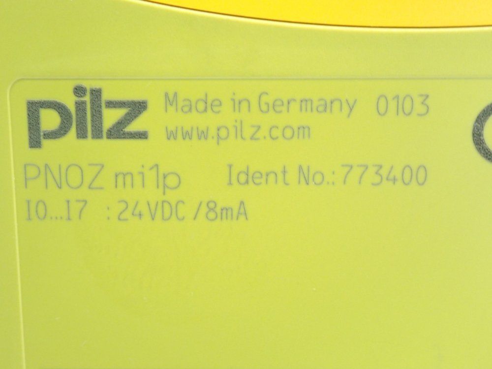 Pilz Pnoz Mi1p Safety Relay Module - 773400