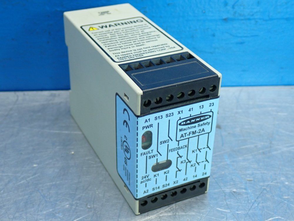 Banner Safety Controller Relay - At-fm-2a