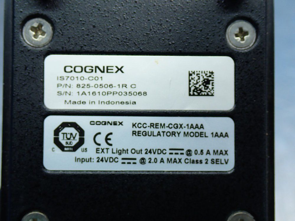 Cognex In-sight 7000 Camera Vision Sensor - Is7010-c01