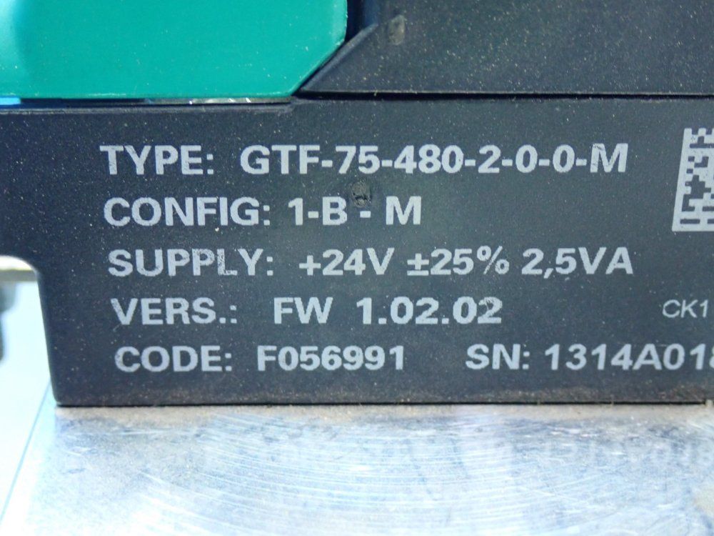 Gefran Gtf Power Controller With Heat Sink - Gtf-75-480