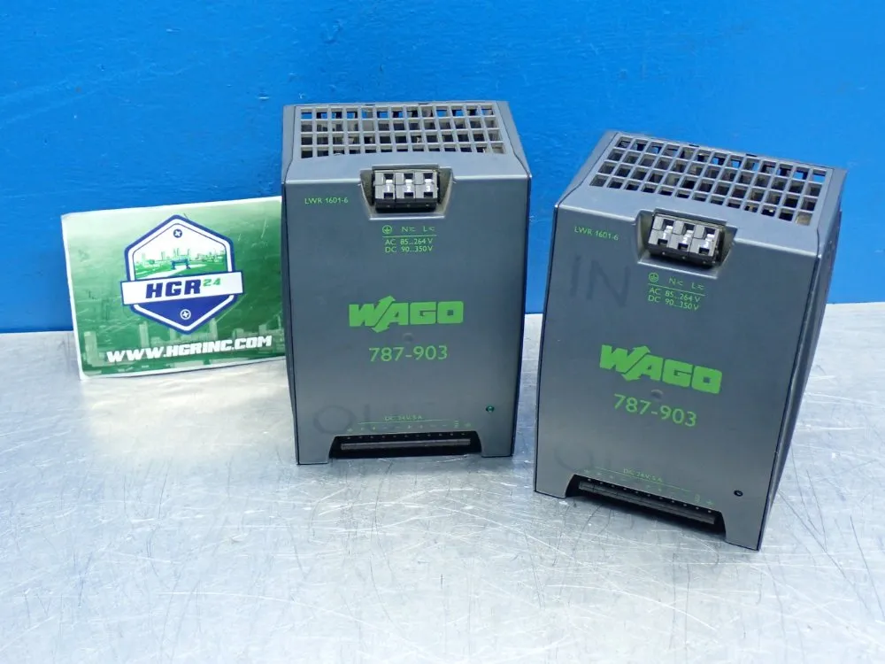 Wago Dc Power Supply Converter, 2pcs - Lwr1601-6c1