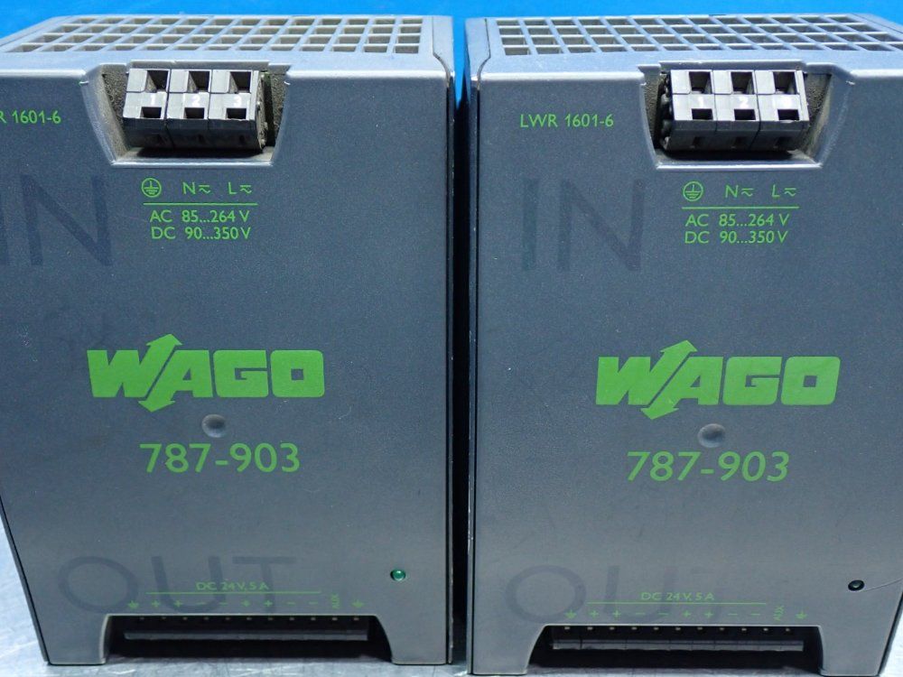 Wago Dc Power Supply Converter, 2pcs - Lwr1601-6c1
