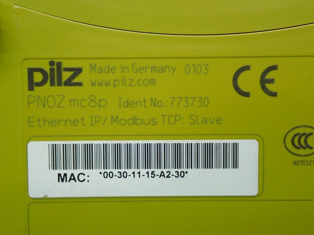 Pilz Speed: 10mbit/s / 100mbit/s Communication Safety Relay Module - 773730