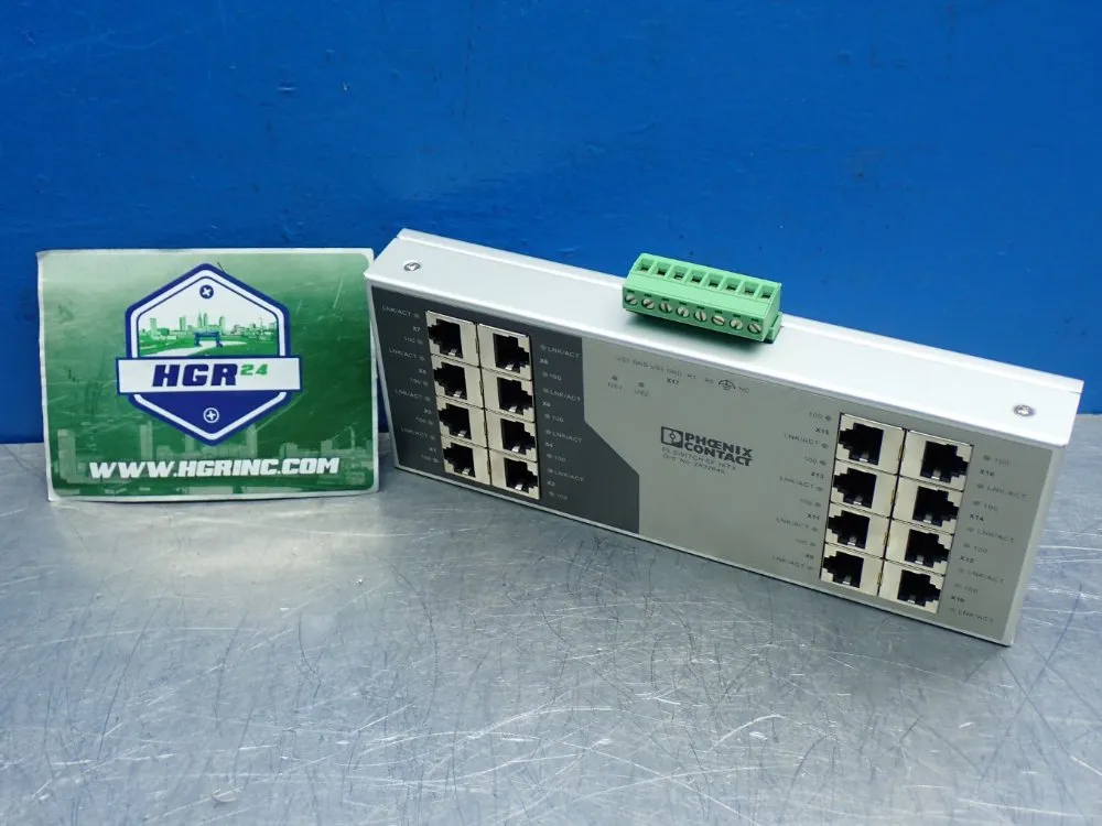 Phoenix Contact 16 Channels Fl Switch Sf 16tx Industrial Ethernet Switch - 2832849