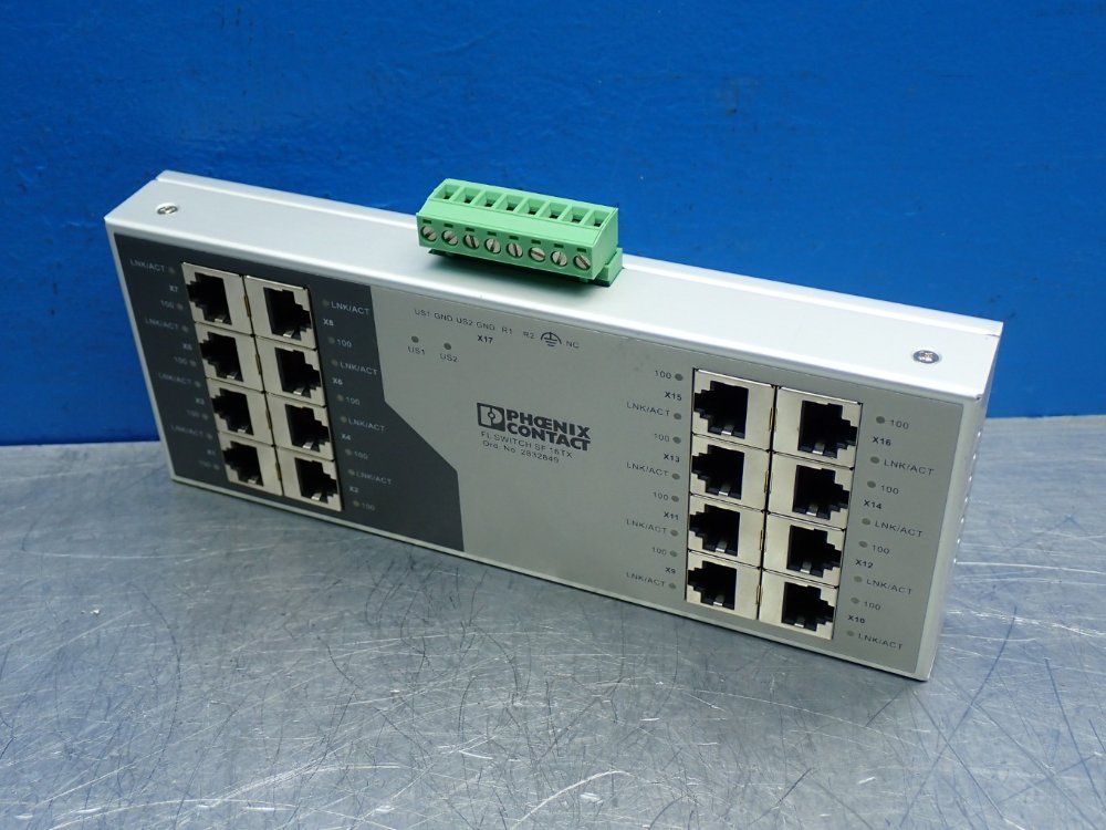 Phoenix Contact 16 Channels Fl Switch Sf 16tx Industrial Ethernet Switch - 2832849
