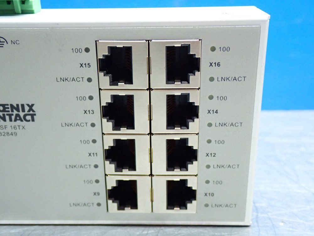 Phoenix Contact 16 Channels Fl Switch Sf 16tx Industrial Ethernet Switch - 2832849