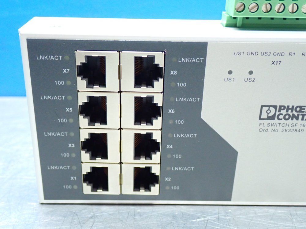 Phoenix Contact 16 Channels Fl Switch Sf 16tx Industrial Ethernet Switch - 2832849