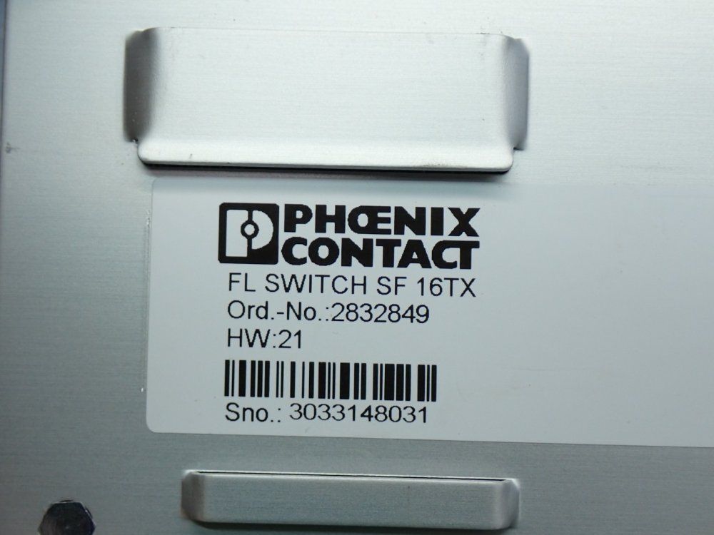 Phoenix Contact 16 Channels Fl Switch Sf 16tx Industrial Ethernet Switch - 2832849