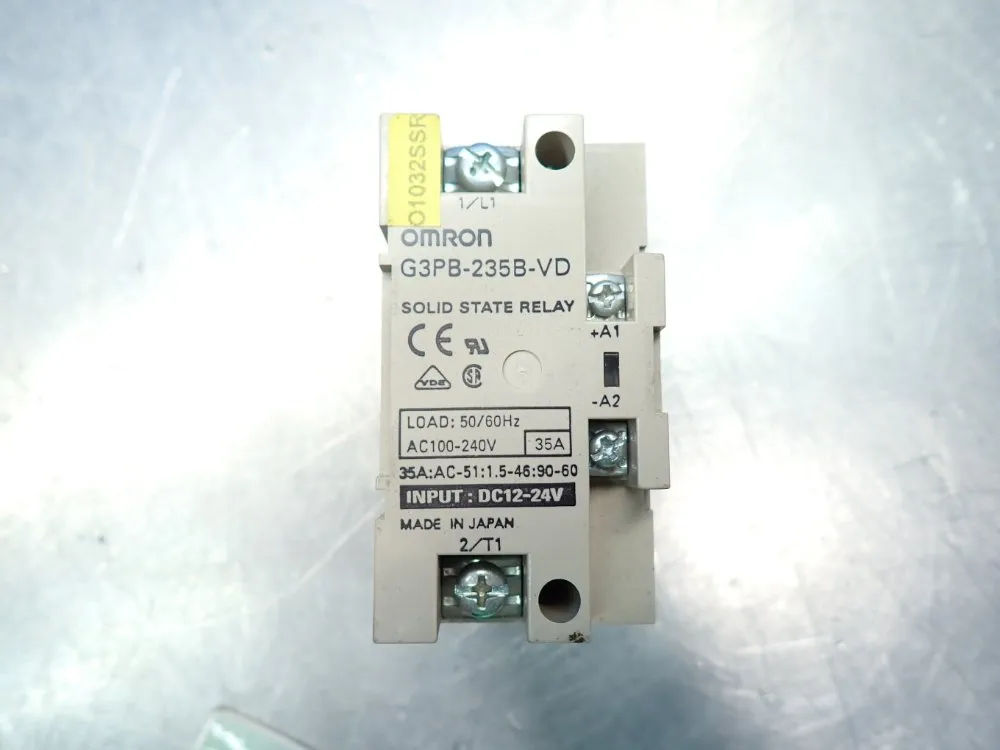 Omron Solid State Relay, 3pcs - G3pb-235b-vd