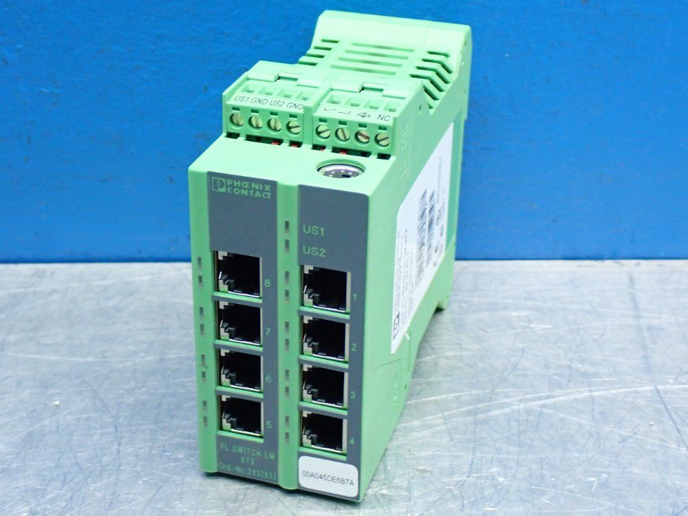 Phoenix Contact 10/100mbps Fl Switch Lm 8tx Ethernet Switch - 2832632