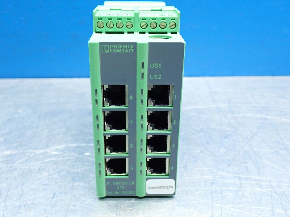 Phoenix Contact 10/100mbps Fl Switch Lm 8tx Ethernet Switch - 2832632