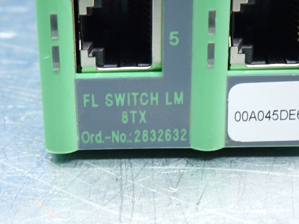 Phoenix Contact 10/100mbps Fl Switch Lm 8tx Ethernet Switch - 2832632