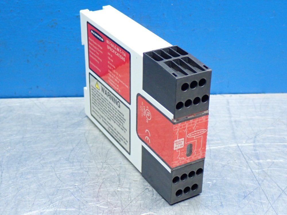 Banner 6a, 24vdc Safety Relay Module - Im-t-9a