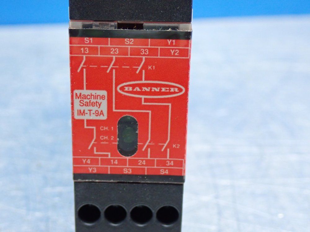 Banner 6a, 24vdc Safety Relay Module - Im-t-9a