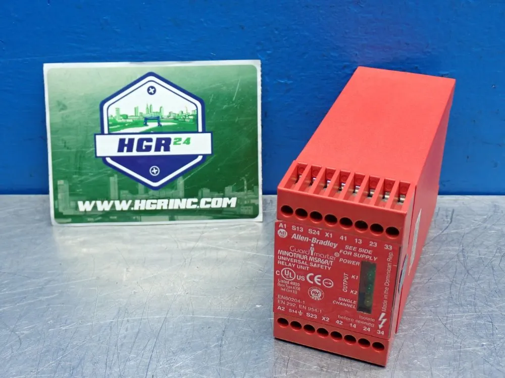 Allen Bradley 45mm Enclosure Minotaur Universal Safety Relay Unit - Msr6r/t