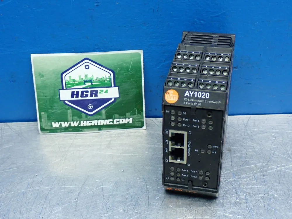 Ifm Io-link Master Ethernet/ip Module - Ay1020