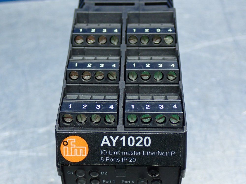 Ifm Io-link Master Ethernet/ip Module - Ay1020