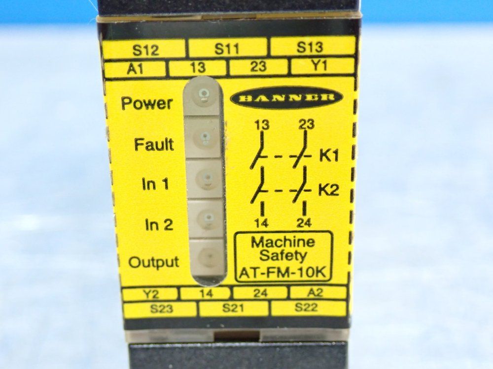 Banner At-series Control Safety Relay Module - At-fm-10k