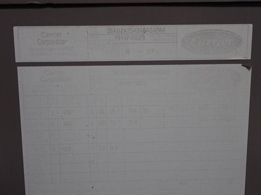 Carier Air Conditioner - 38a0za25a0a6a0a0a0