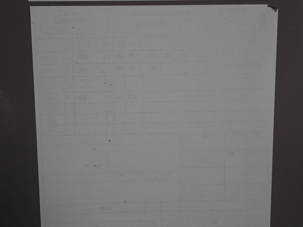 Carier Air Conditioner - 38a0za25a0a6a0a0a0