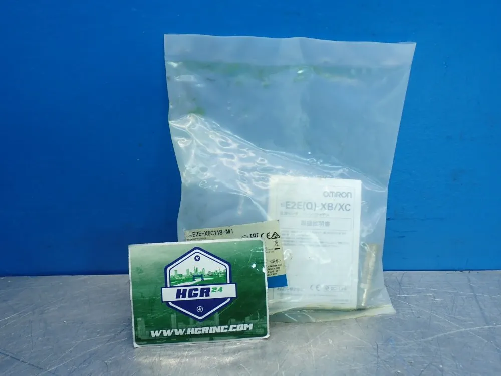 Omron Cylindrical Inductive Proximity Sensor E2e-series - E2e-x5c118-m1