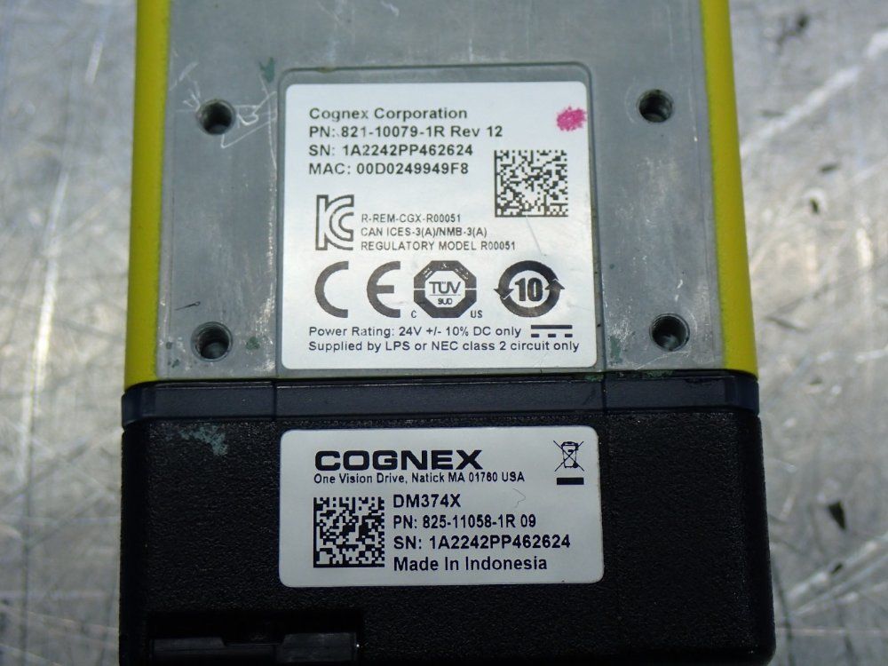 Cognex Dataman 370-series Fixed Mount Barcode Scanner - Dmr-374x-0000