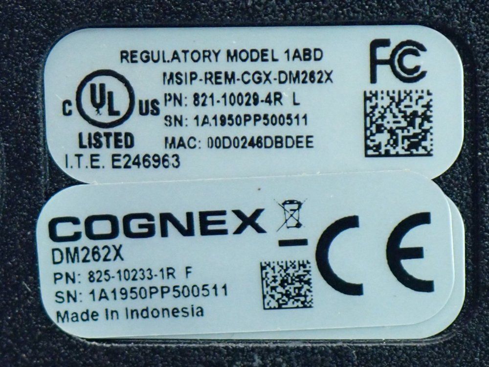 Cognex 45 Fps Dataman 150/260-series Fixed-mount Barcode Scanner - 825-10233-1r